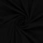 Preview: Jacquard Jersey Emilia Uni schwarz