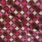 Preview: Lycklig Design Taste of Marrakech - Canvas Ornamente bordeaux