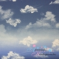 Mobile Preview: Modal French Terry Cloudy Sky hellblau blau ~ Lycklig Design