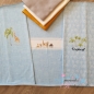 Mobile Preview: Panel Baumwolljersey Tropical Babyblue ~ Zootiere