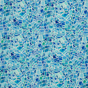 Jersey Theo Mosaik aqua