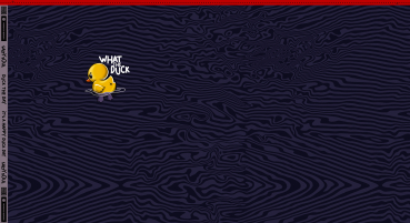 French Terry What the Duck PANEL by Thorsten Berger