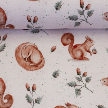 Jersey Life in the Forest EICHHÖRNCHEN by Christiane Zielinski