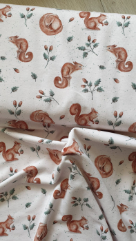 Jersey Life in the Forest EICHHÖRNCHEN by Christiane Zielinski