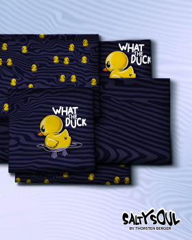 French Terry What the Duck KOMBI Enten ALLOVER by Thorsten Berger