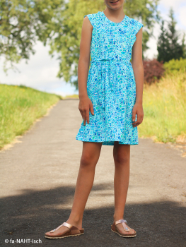 Jersey Theo Mosaik aqua