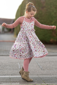 French Terry Embroidery Flowers by Christiane Zielinski Blumen