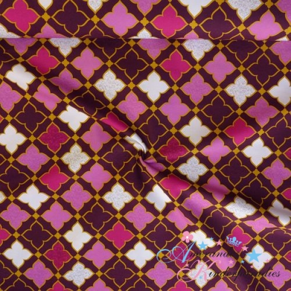 Lycklig Design Taste of Marrakech - Canvas Ornamente bordeaux