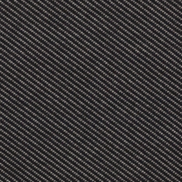Jacquard-Jersey Serge Streifen diagonal grau schwarz