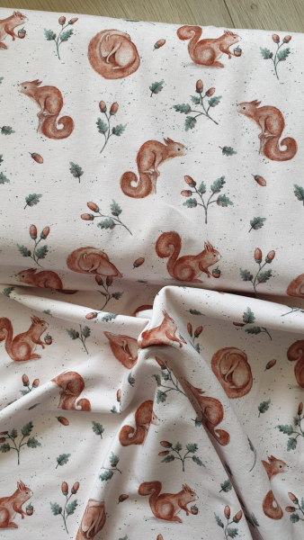 Jersey Life in the Forest EICHHÖRNCHEN by Christiane Zielinski