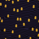 French Terry What the Duck KOMBI Enten ALLOVER by Thorsten Berger