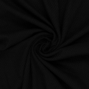 Jacquard Jersey Emilia Uni schwarz
