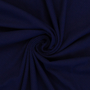 Jacquard Jersey Emilia Uni dunkelblau